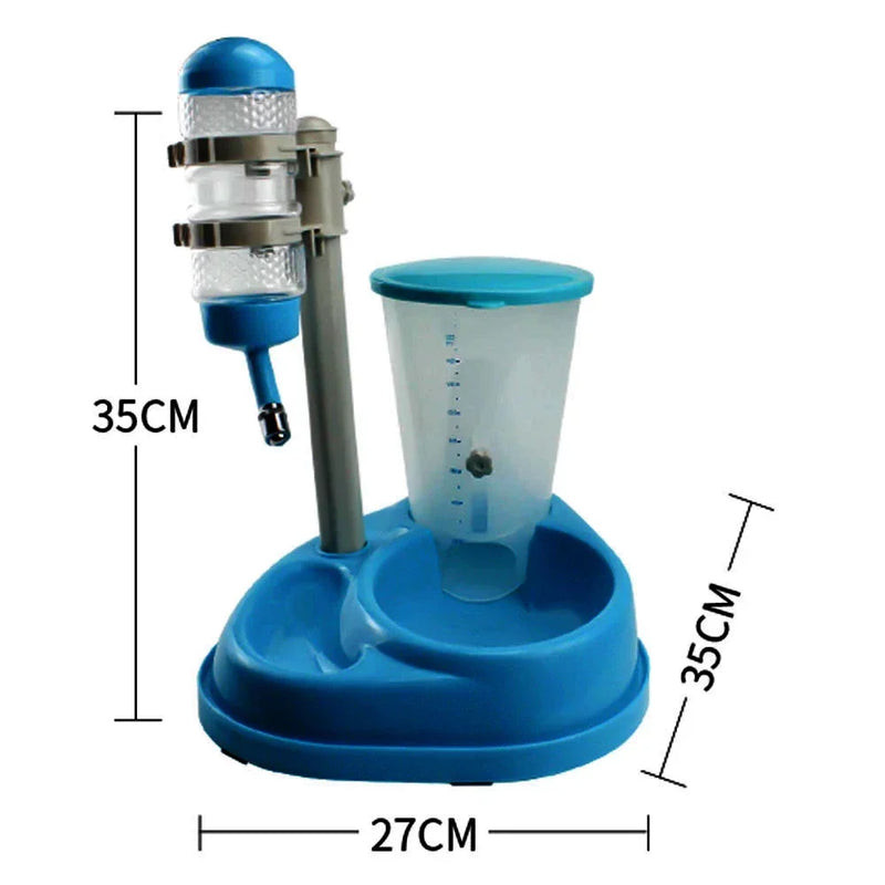 Bebedouro e Comedouro Automático para Cães e Gatos com Lambe Bilha Lorben