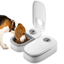 Bebedouro Comedouro Cachorro Gato Grande Automático Porta Ração PET Plástico Abre Sozinho Timex