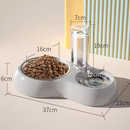 Comedouro E Bebedouro Automatico Para Cães E Gatos Ergonômico Pet Multifuncional