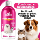 Mata Pulga Anti Pulgas E Carrapatos Sarnas Shampoo Condicionador Cachorro e Gato Neutro Pet Genial