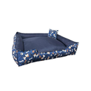 Cama Caminha Pet Cachorro tamanho grande confortável com zíper lavável + almofadinha