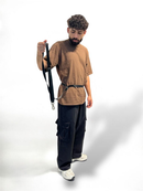 kit Coleira + Guia Mãos Livres 2m para coleira de cachorro ou peitoral