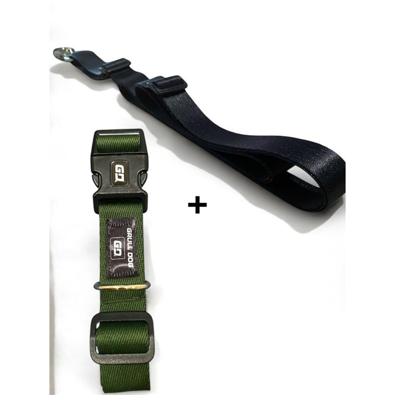 Kit Coleira Ajustável + Guia Mãos Livres 2m