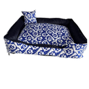 Cama Caminha Pet Cachorro Gato tamanho p,m,g confortável com zíper lavável + almofadinha