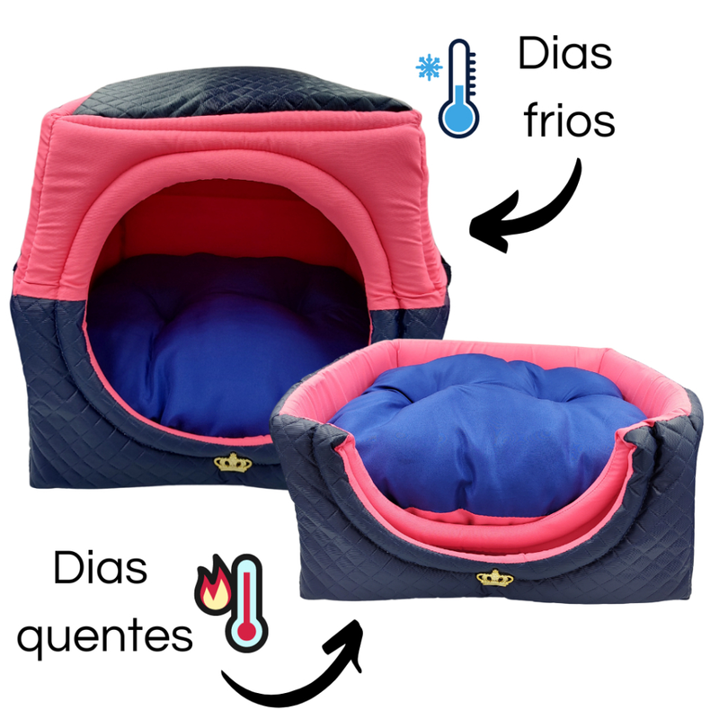 Toca 3 em 1: O Conforto Versátil para Seu Pet