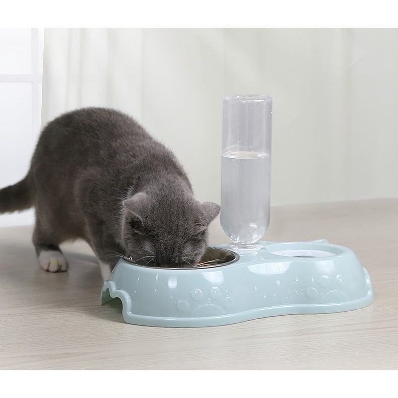 Comedouro E Bebedouro Automático Para Cães Gatos Pet Filhotes