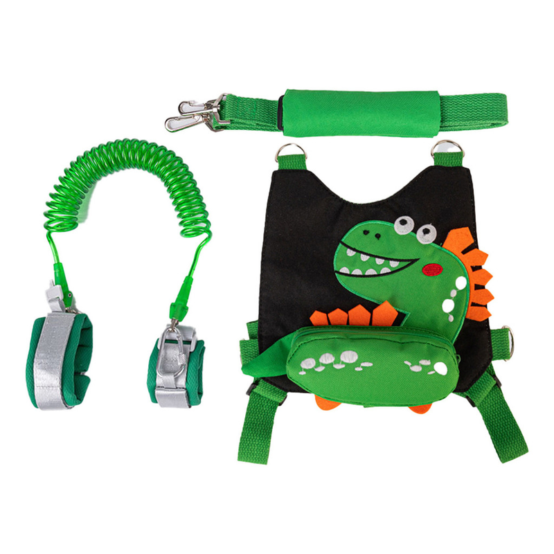 Coleira Guia Infantil De Segurança Anti-perda Com Mochila