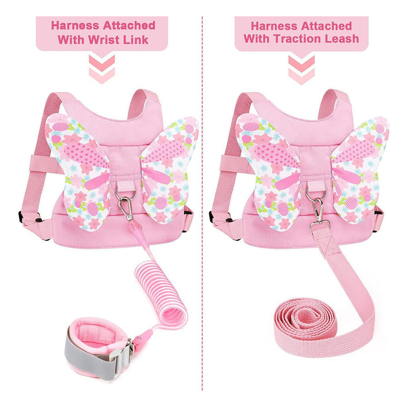 Coleira Infantil Mochila Guia De Segurança Anti Perda Cinta iBoa Presentes