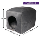 Caminha Pet Toca Iglu 3 EM 1 Cama Para Cães e Gatos Com Almofada
