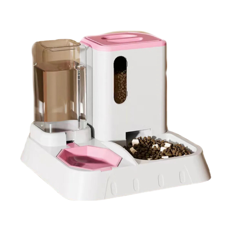 Bebedouro com Comedouro Automático