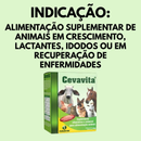 3 Suplemento Vitamínico Mineral Para Animais Cevavita 200g
